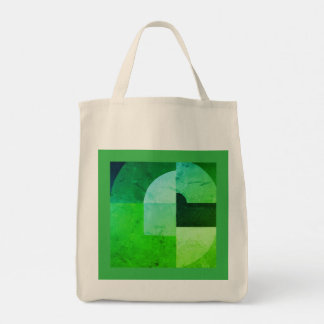 Bolso De Tela Sac fourre-tout art vert flach