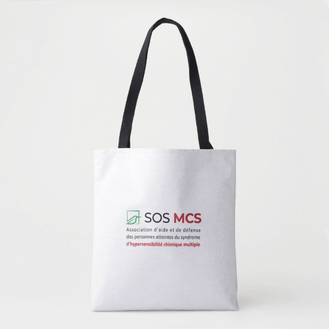 Bolso De Tela Sac fourre-tout  SOS MCS (Anverso)