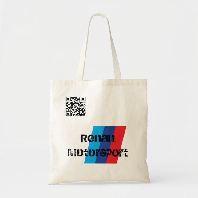 Bolso De Tela Sac QR Renan Motorsport (Frente)