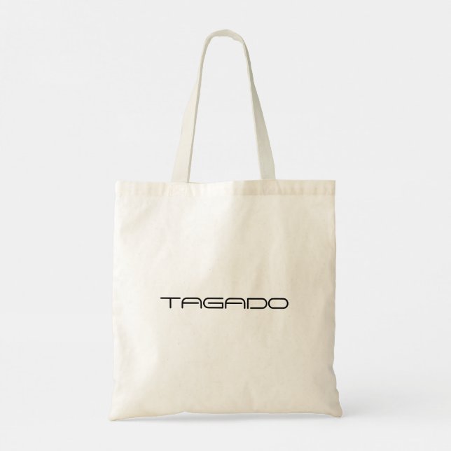Bolso De Tela Sac Tagado (Reverso)