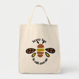 Bolso De Tela Sac totebag honey bee