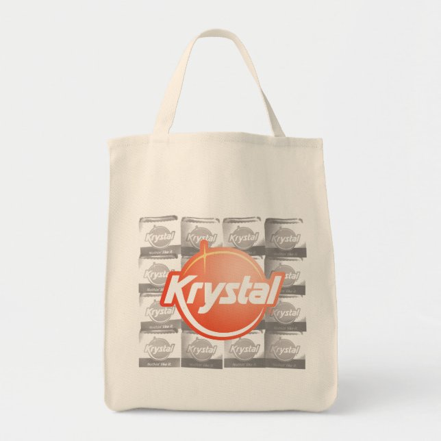 Bolso De Tela Sackful de Krystals (Frente)