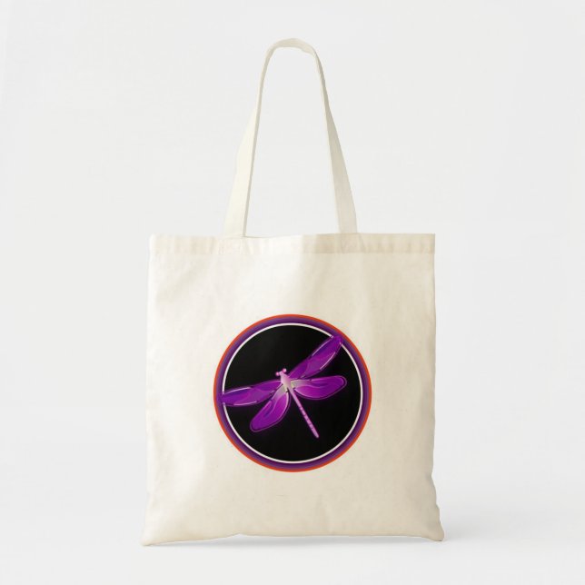 Bolso De Tela saco de libélula (Frente)