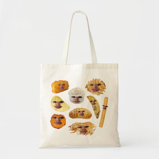 Bolso De Tela saco de patatas (Frente)