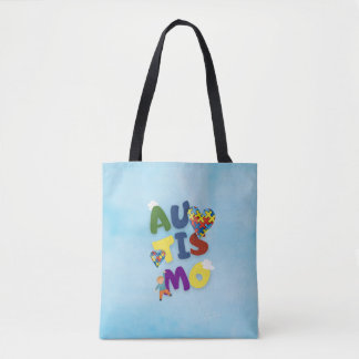 Bolso De Tela Sacola Mãe de Autista