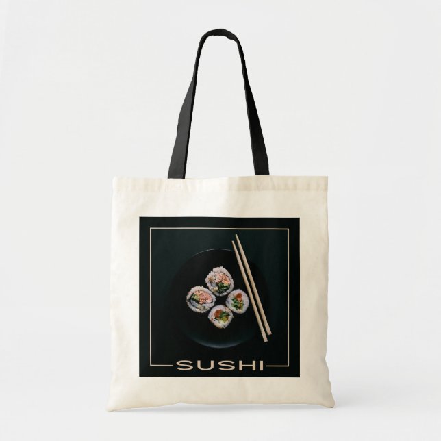Bolso De Tela Sacos de sushi (Frente)
