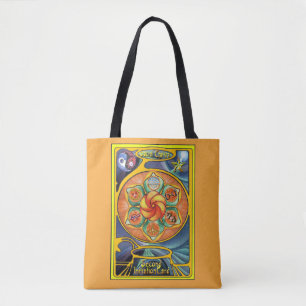 Bolso De Tela Sacral Chakra Mandala