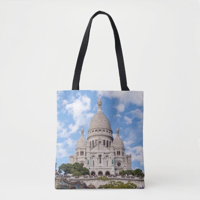 Bolso De Tela Sacre Coeur en la colina de Montmartre - París, Fr (Anverso)