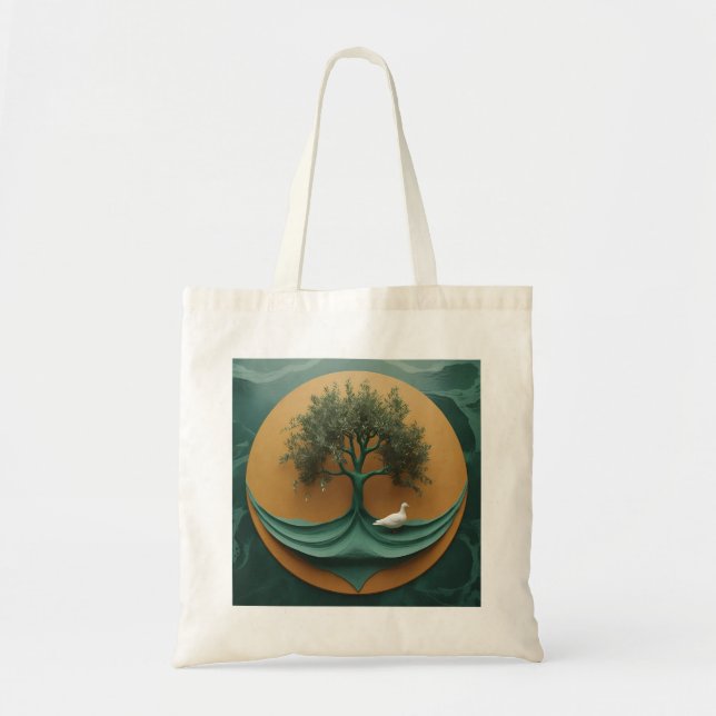 Bolso De Tela Sacred Roots Tote (Frente)