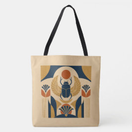 Bolso De Tela Sacred Scarab Egyptian Tote Bag