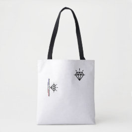 Bolso De Tela Sacs a main Femme Diamant Noir Detailing PATRIOTE