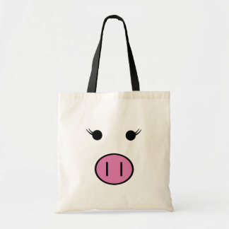 Bolso De Tela Sadie el cerdo rosado