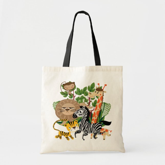 Bolso De Tela Safari animal (Frente)