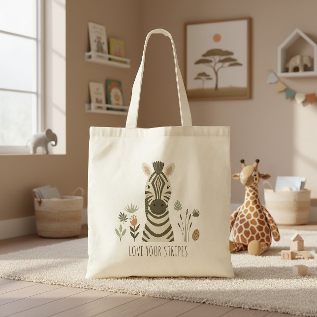 Bolso De Tela Safari Portrait Zebra ID1264 (Subido por el creador)