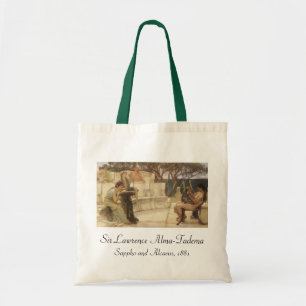 Bolso De Tela Safo y Alceo por Sir Lawrence Alma Tadema