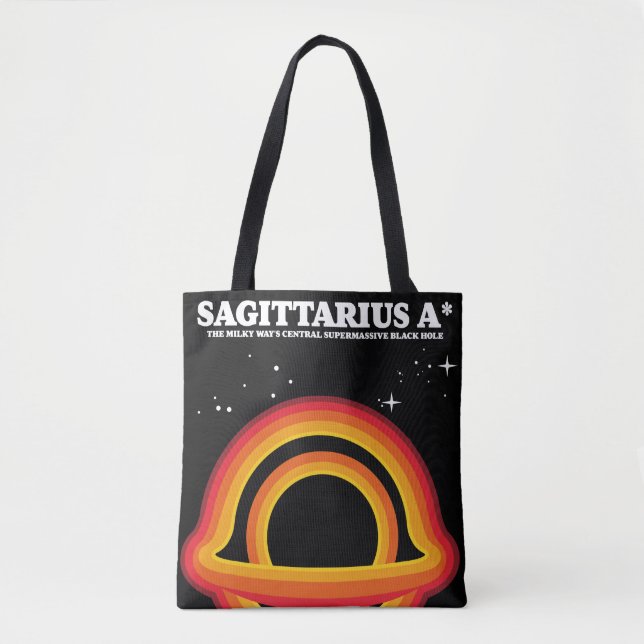 Bolso De Tela Sagitario A* (Anverso)