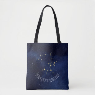 Bolso De Tela Sagittarius Constellation Tote Bag