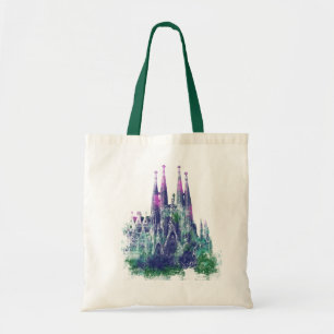 Bolso De Tela Sagrada Familia Barcelona