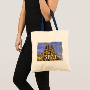 Bolso De Tela Sagrada Familia   Barcelona, España