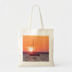 Bolso De Tela Sailboat Sunrise