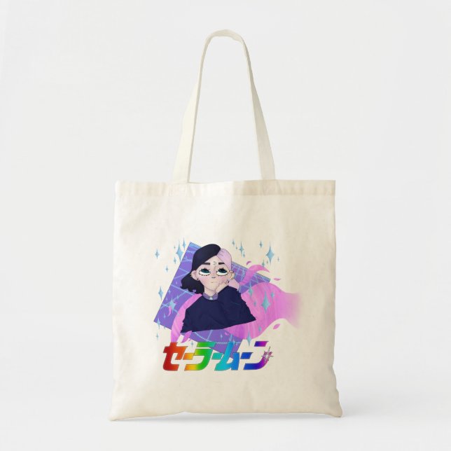 Bolso De Tela Sailor Moon (Frente)