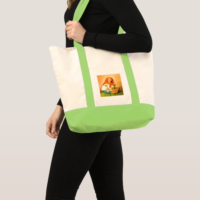 Bolso De Tela Saint Dymphna (Anverso (producto))