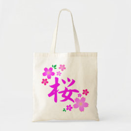 Bolso De Tela Sakura en japonés