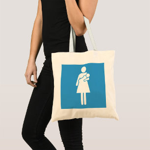 Bolso De Tela Sala de padres Rótulo Tote Bag
