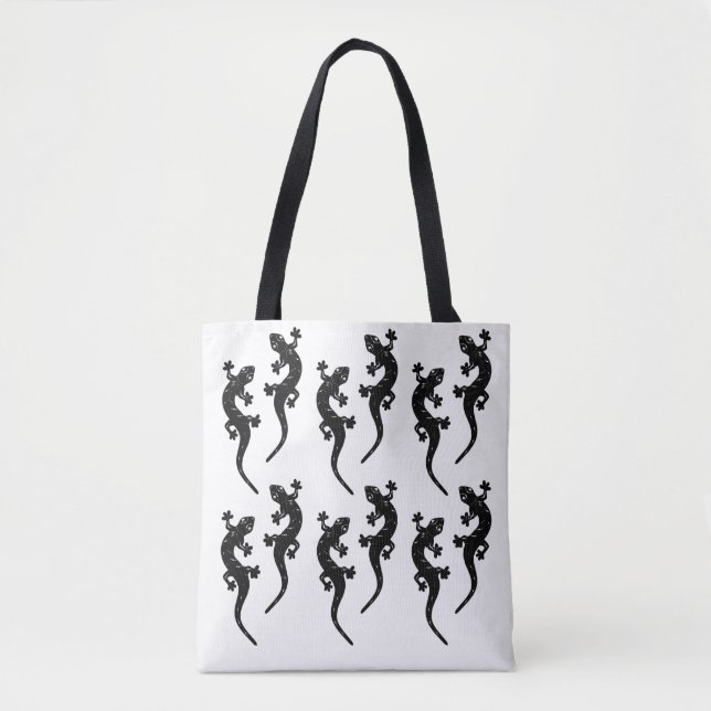 Bolso De Tela Salamanders (Anverso)