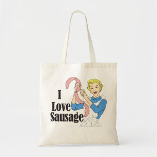 Bolso De Tela Salchicha