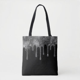 Bolso De Tela Salga con estilo con este negro + blanco