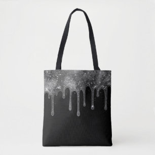Bolso De Tela Salga con estilo con este negro + blanco