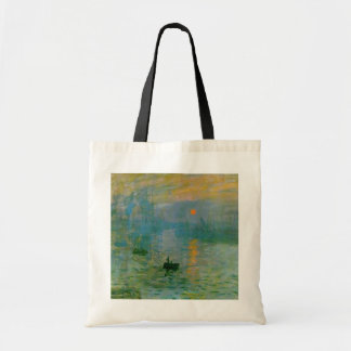 Bolso De Tela Salida del sol de Monet que pinta Totebag Bookbag