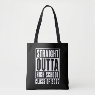 Bolso De Tela Salidos de la escuela secundaria, clase de 2027
