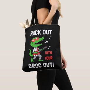 Bolso De Tela Salir con tu Croc Out