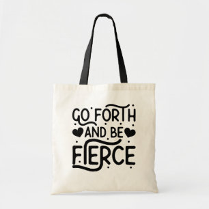 Bolso De Tela Salir y ser feroz