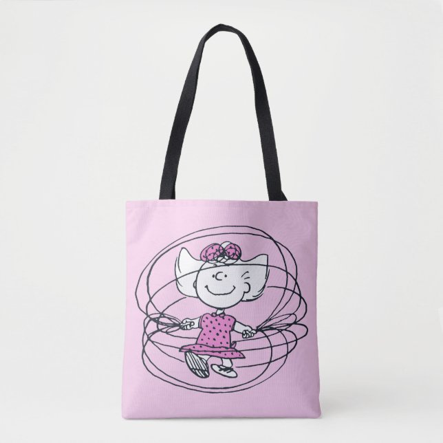 Bolso De Tela Sally Jugando Salto Rope (Anverso)