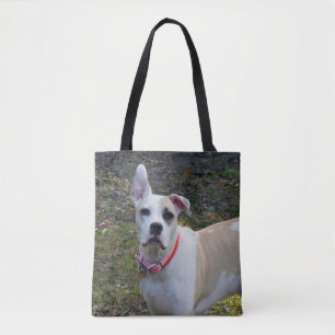 Bolso De Tela Sally - Un perro rescatado