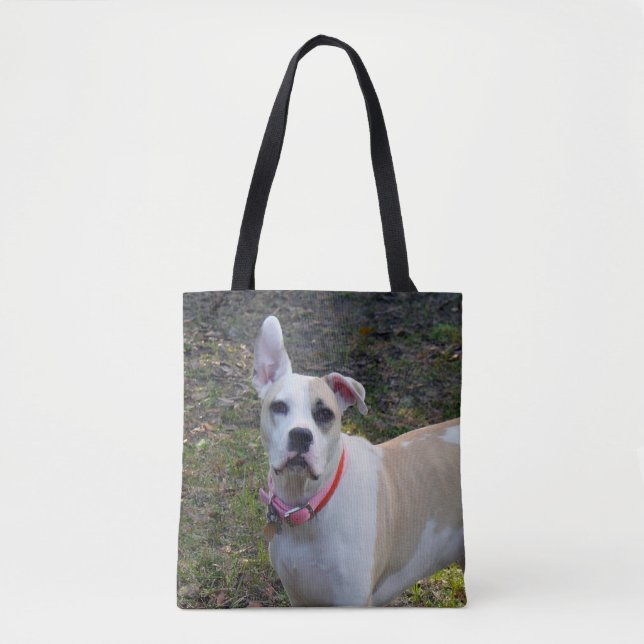 Bolso De Tela Sally - Un perro rescatado (Anverso)