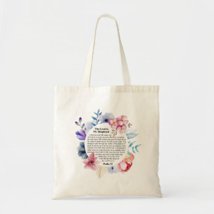 Bolso De Tela Salmo 23 NKJV El Señor es mi Pastor