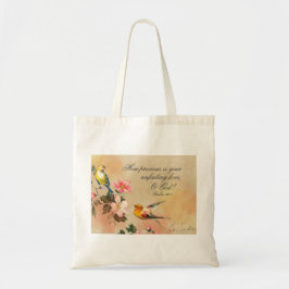 Bolso De Tela Salmo 36:7 Cuán hermoso es tu amor inquebrantable 