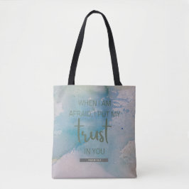 Bolso De Tela Salmo acuático 56:3