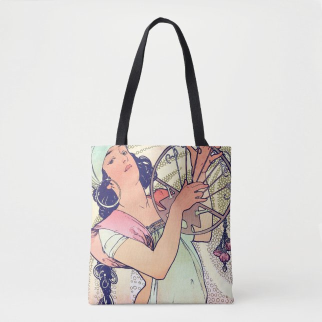 Bolso De Tela Salome, Alphonse Mucha (Anverso)