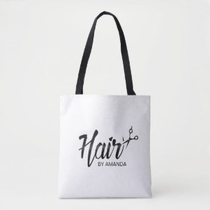 Bolso De Tela Salón de pelo elegante de la escritura del