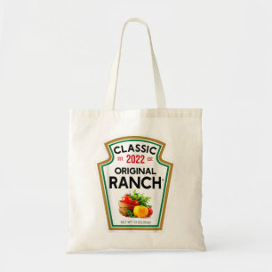 Bolso De Tela Salsa de rancho Ensalada Verde Vestido Vestido de