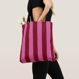 Bolso De Tela Salsa Flamingo Raya Rosa