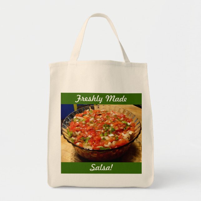 Bolso De Tela Salsa recién hecha (Frente)