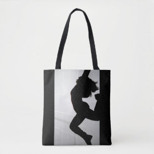 Bolso De Tela salte el silohouette