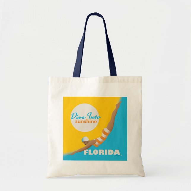 Bolso De Tela Salto al sol | Florida (Frente)