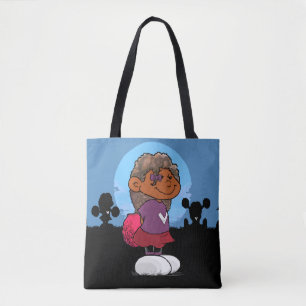Bolso De Tela Salto corto